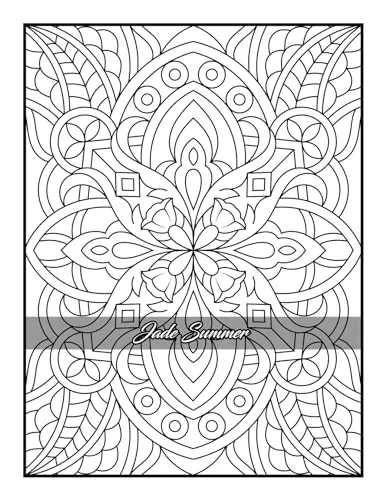 100 Amazing Patterns: An Adult Coloring Book with Fun, Easy, and Relaxing Coloring Pages