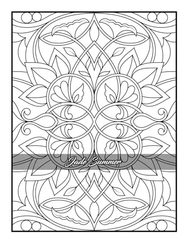 100 Amazing Patterns: An Adult Coloring Book with Fun, Easy, and Relaxing Coloring Pages