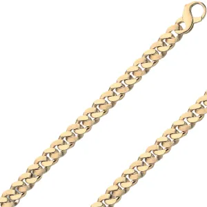 18K Real Handmade Italian Gold  5.50mm - 10.00mm Bracelet GRST