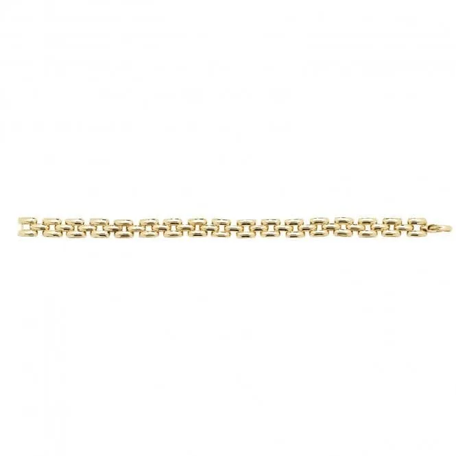 9ct Yellow Gold Ladies Bracelet BR567