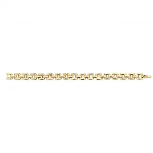 9ct Yellow Gold Ladies Bracelet BR567