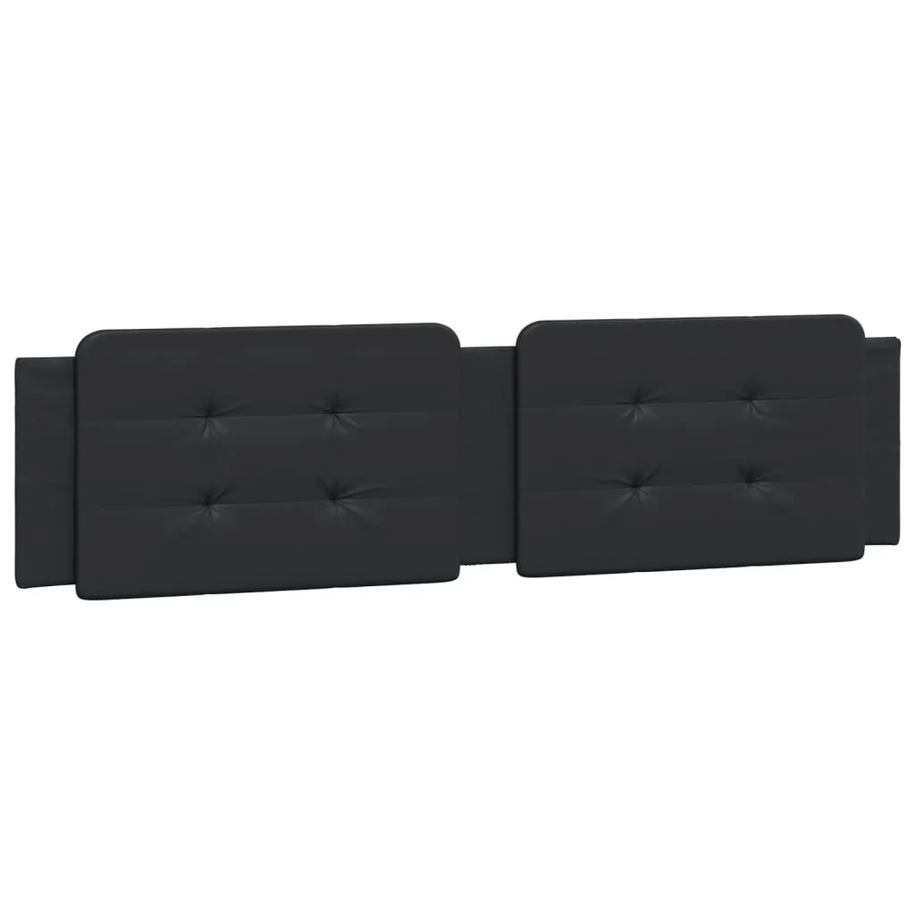 Bed Frame without Mattress Black 200x200 cm Faux Leather