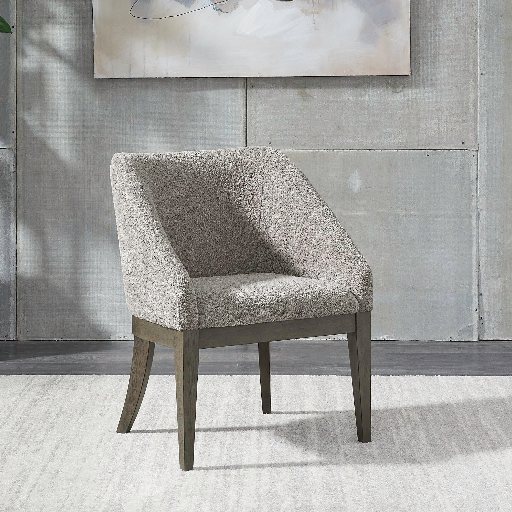 Cascade Falls - Upholstered Side Chair (RTA) - Satin Espresso