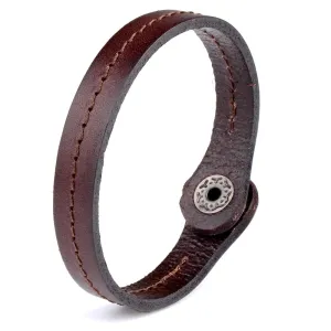 Chanfar Retro Leather Wrap Cord Cuff Bracelet Classic Wrist Wristband Men Women Simple Bangle Charm Jewelry