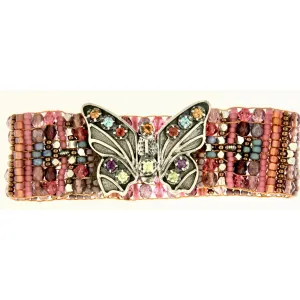 CHILI ROSE BLUSH MINI BUTTERFLY BRACELET