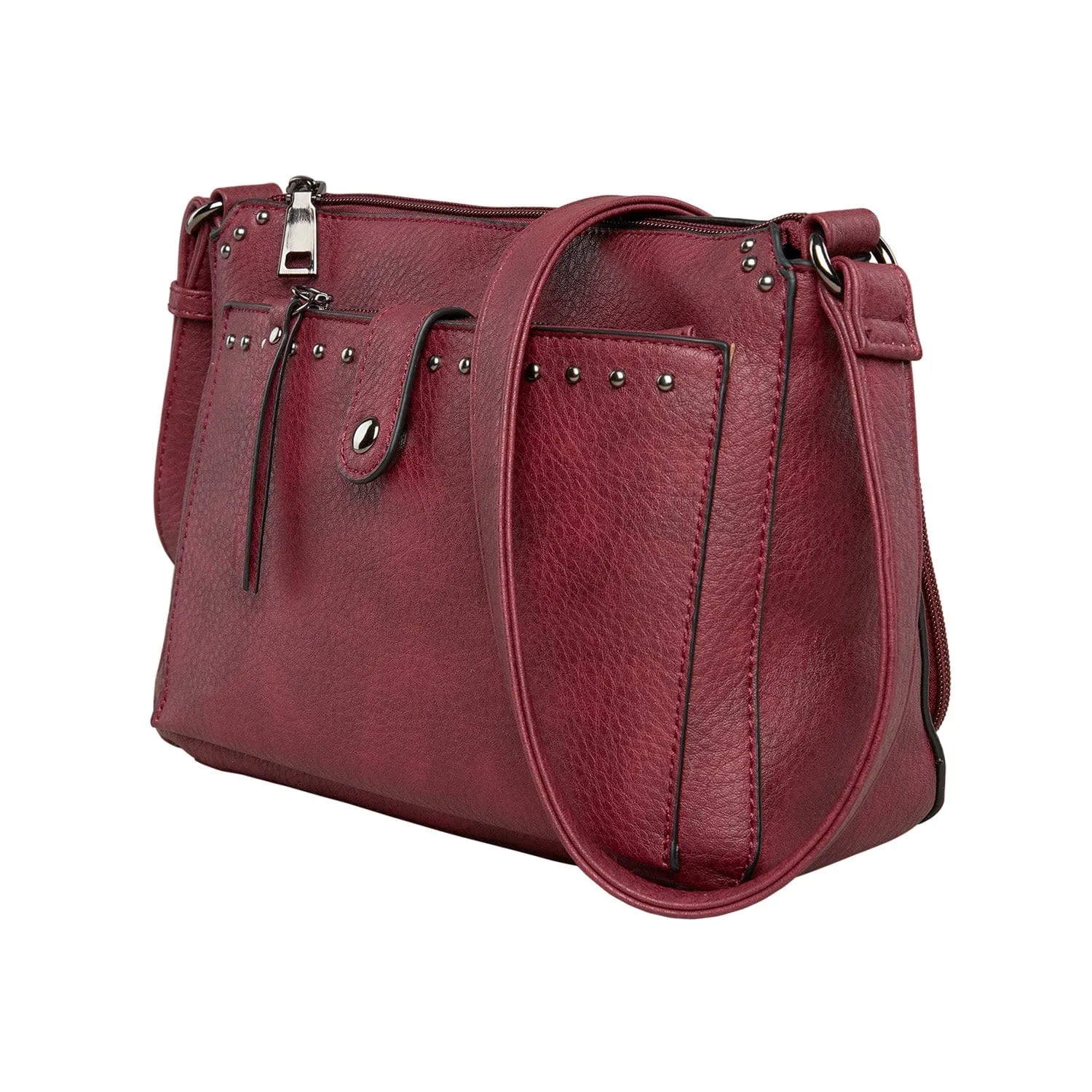 Concealed Carry Kinsley Crossbody with RFID Slim Wallet by Lady Conceal