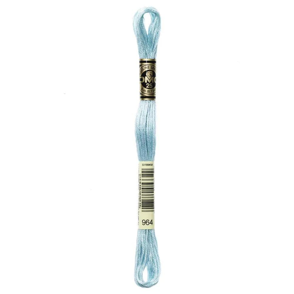 DMC Embroidery Floss, Blue-Green Palette