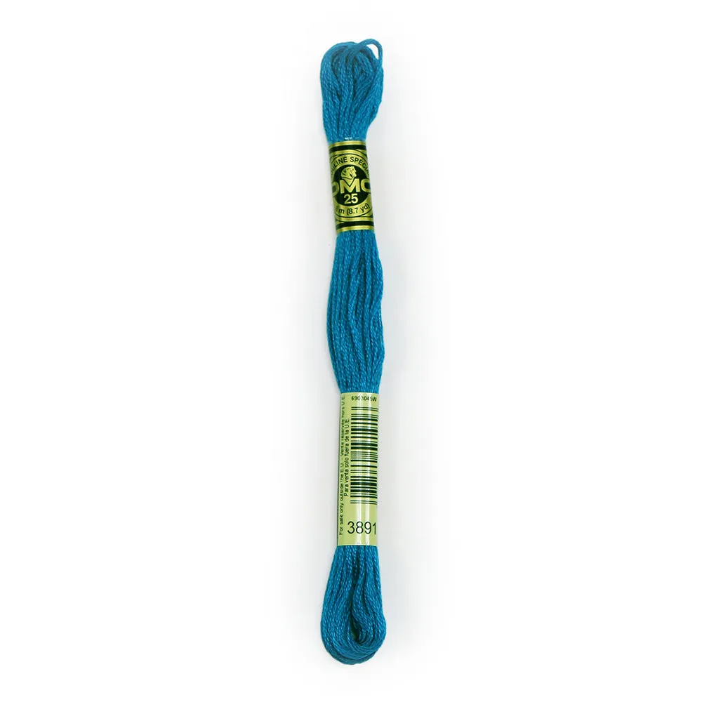 DMC Embroidery Floss, Blue Palette