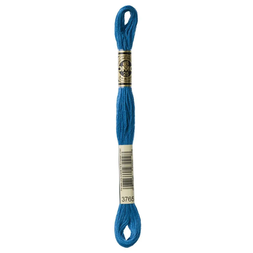 DMC Embroidery Floss, Blue Palette