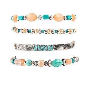 Fallon's Love Stacked Bracelet