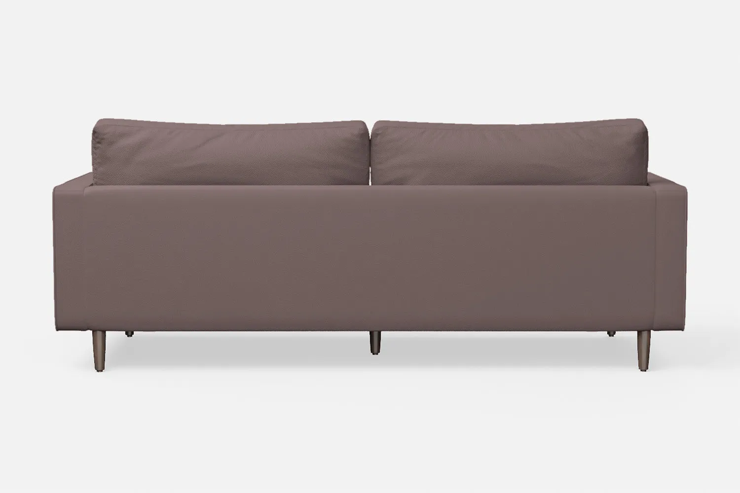 Gela 2 Seater Sofa Rose Taupe Leather