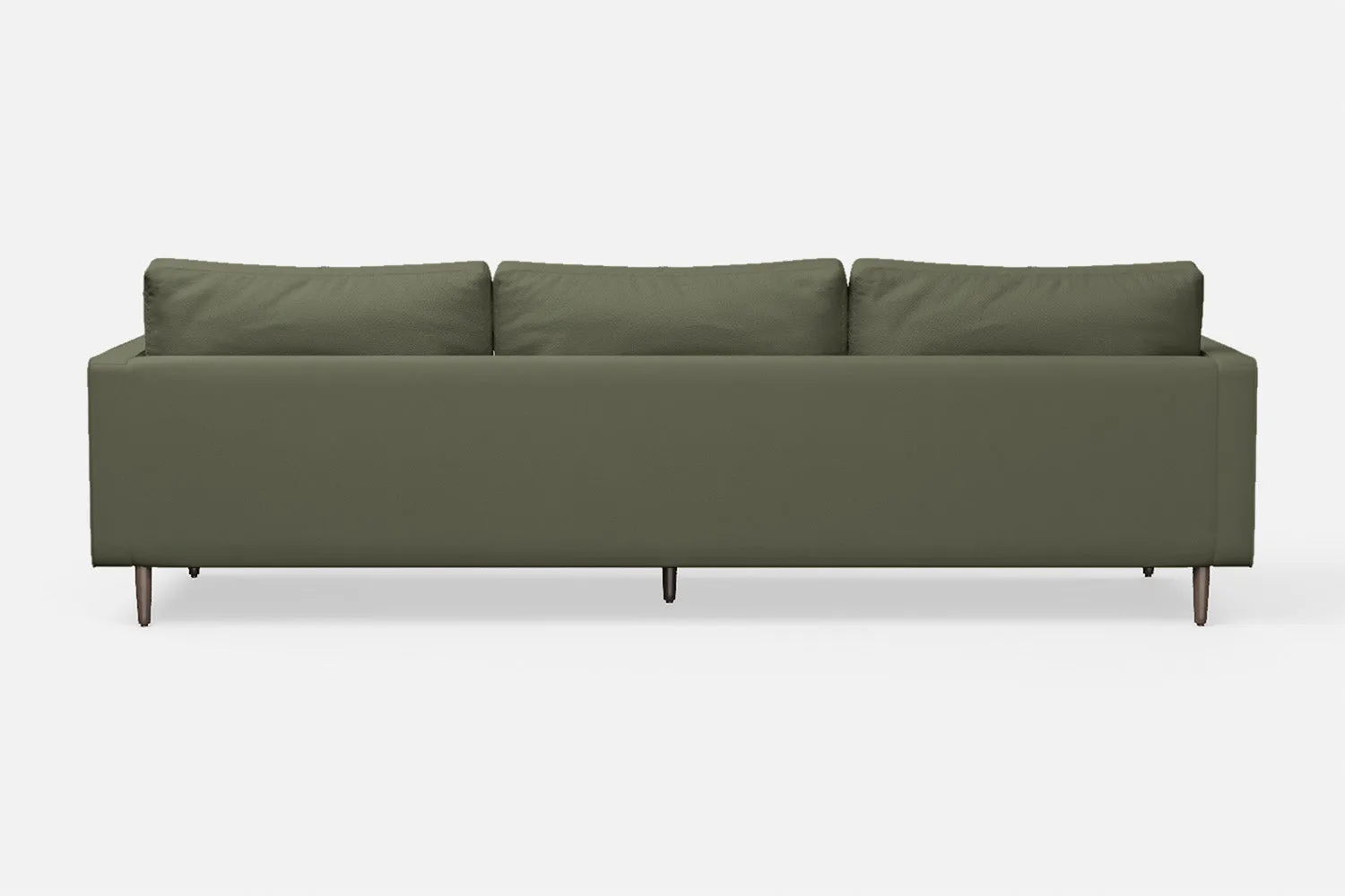 Gela 4 Seater Sofa Sage Leather