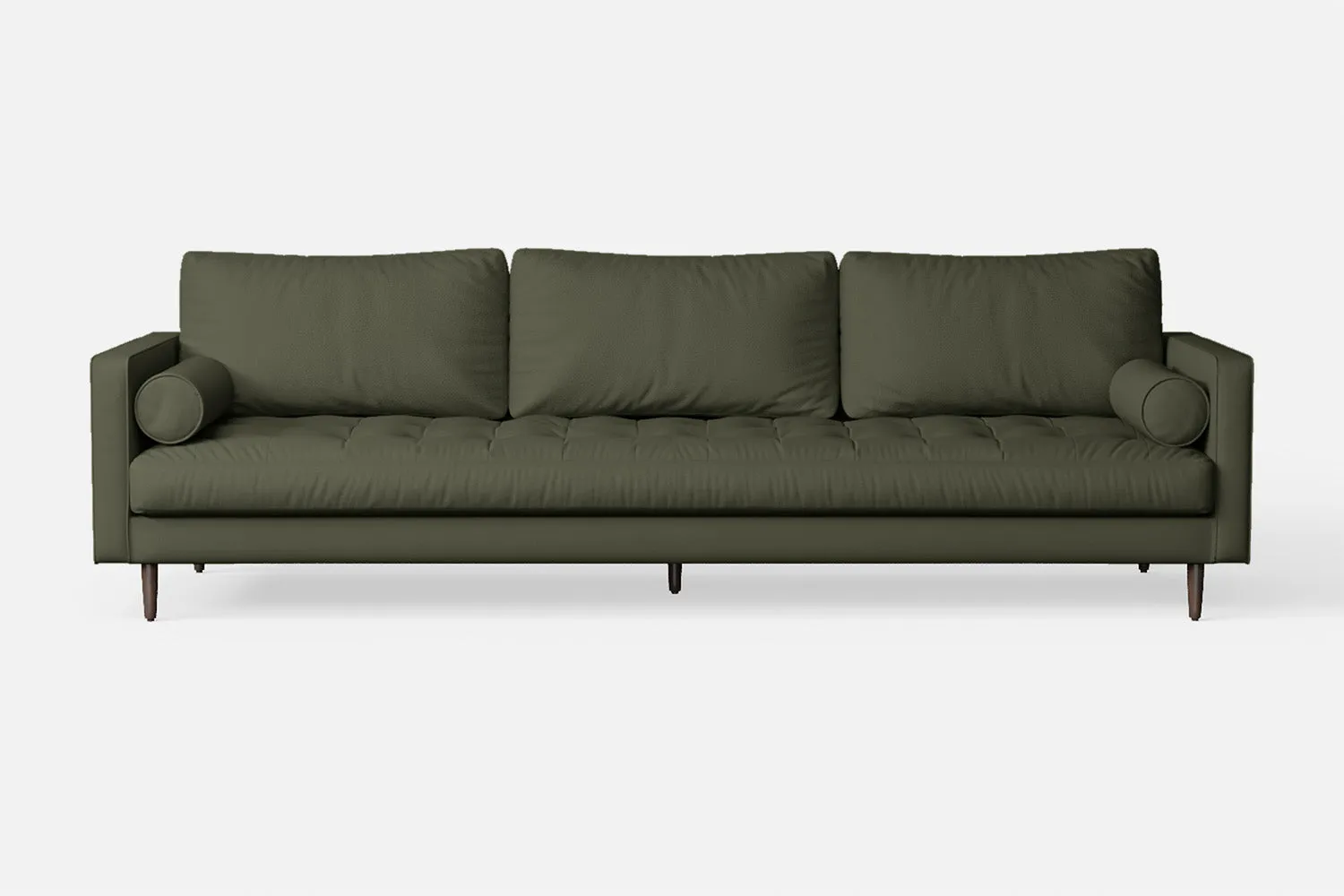 Gela 4 Seater Sofa Sage Leather