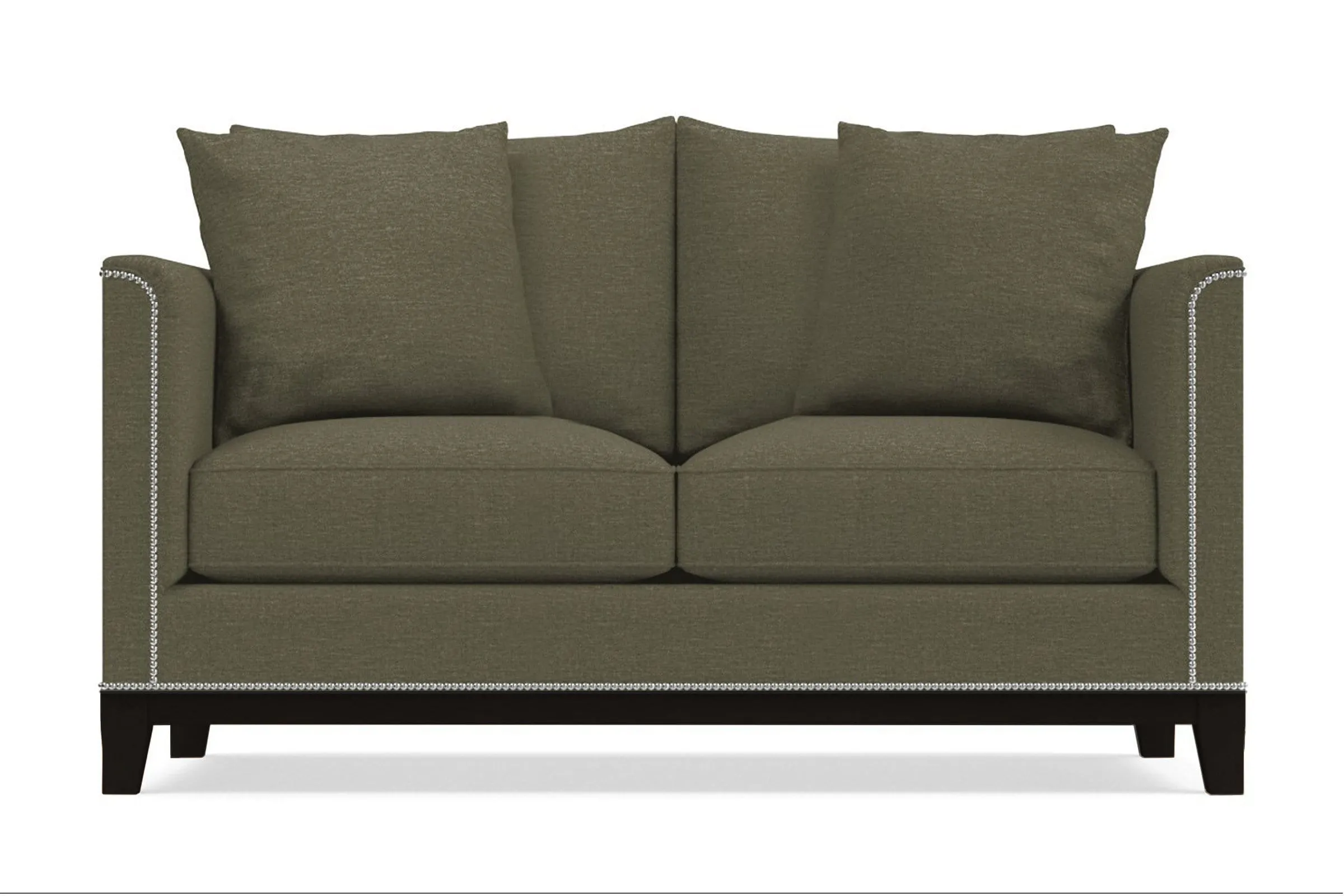 La Brea Apartment Size Sofa :: Leg Finish: Espresso / Size: Apartment Size - 72"w