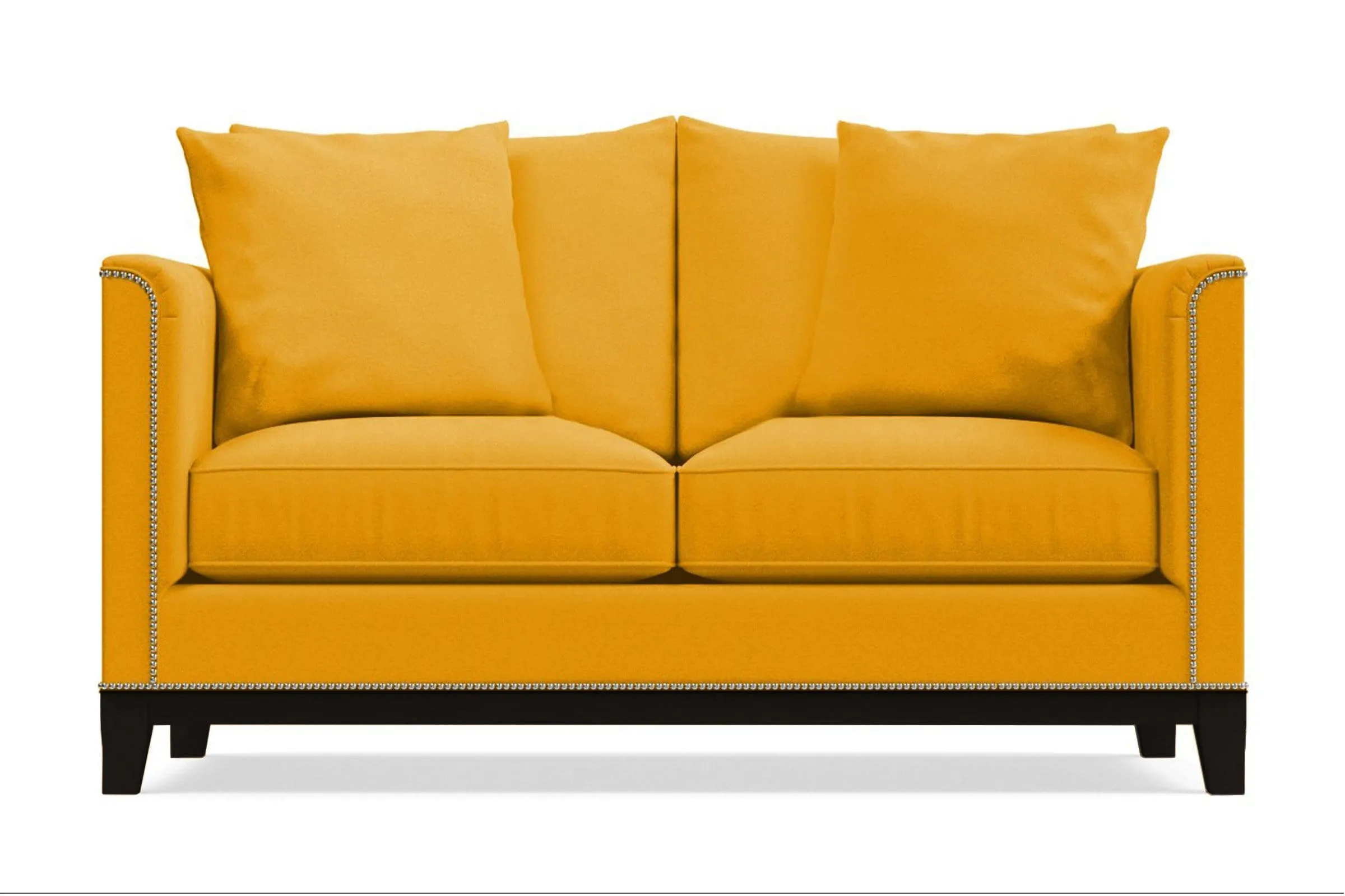 La Brea Apartment Size Sofa :: Leg Finish: Espresso / Size: Apartment Size - 72"w