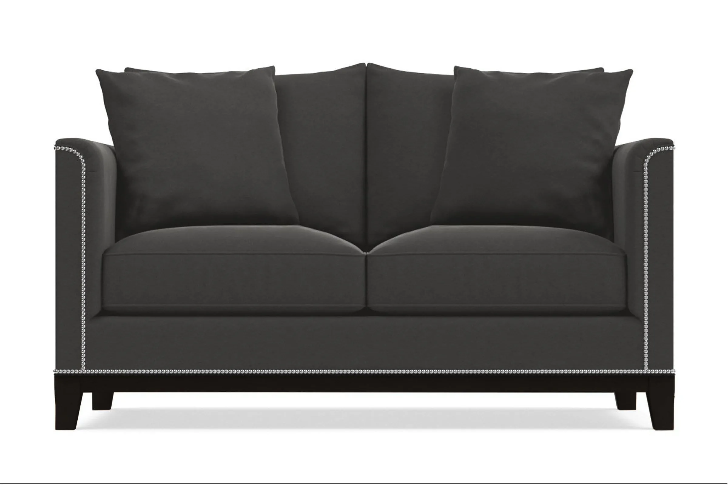 La Brea Apartment Size Sofa :: Leg Finish: Espresso / Size: Apartment Size - 72"w