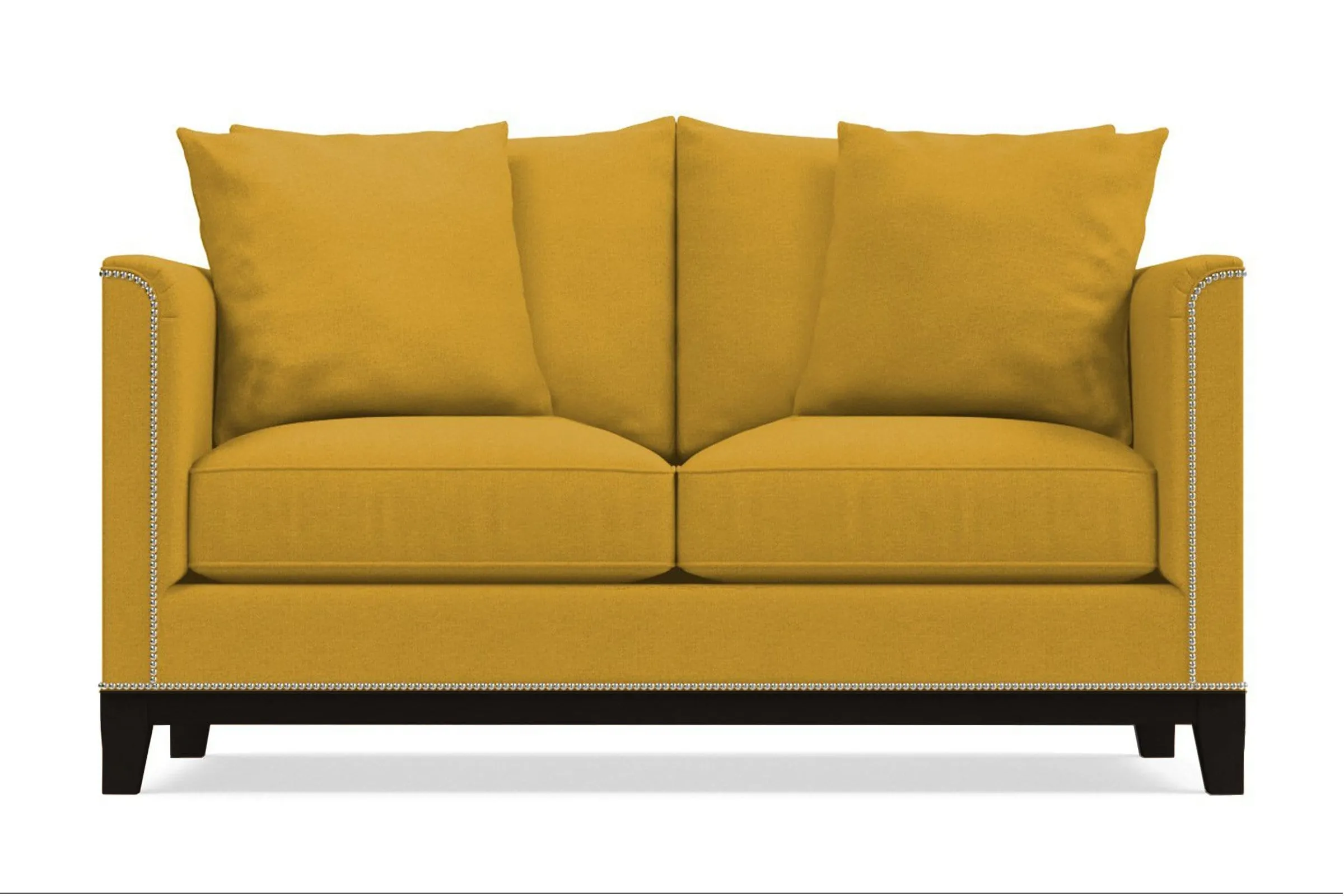 La Brea Apartment Size Sofa :: Leg Finish: Espresso / Size: Apartment Size - 72"w