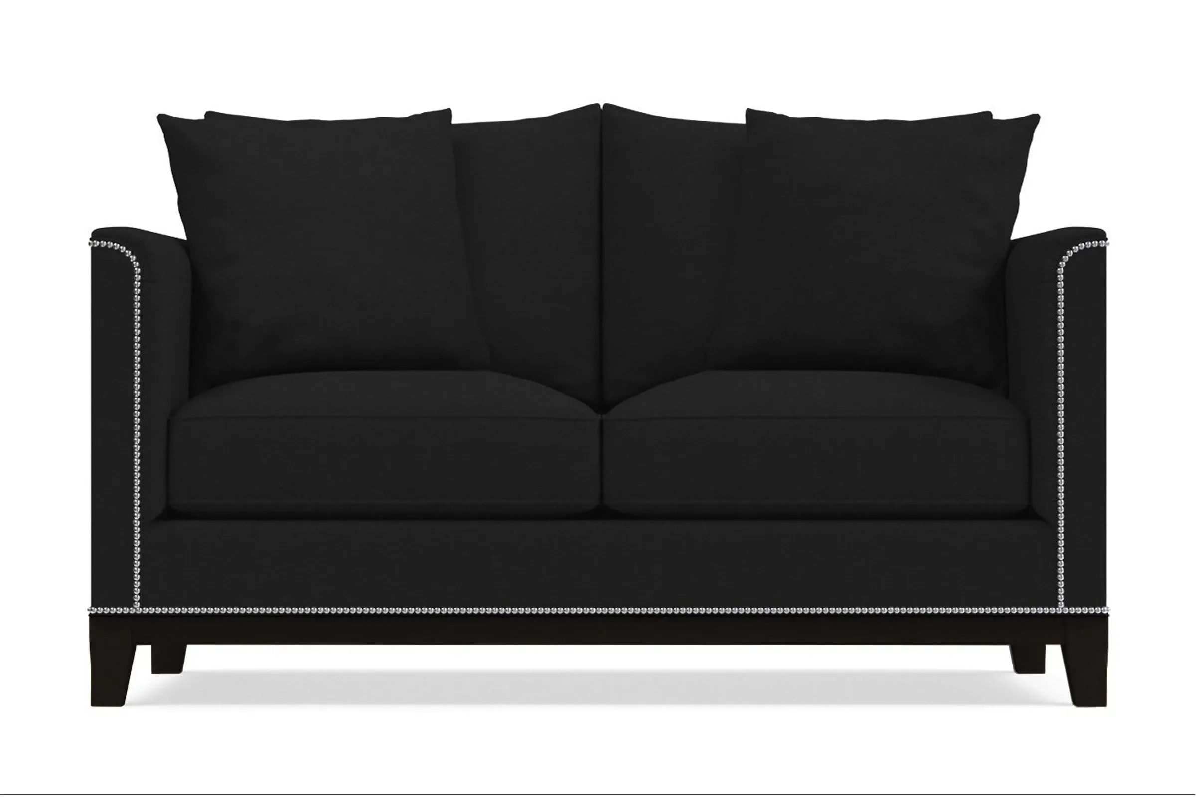 La Brea Apartment Size Sofa :: Leg Finish: Espresso / Size: Apartment Size - 72"w