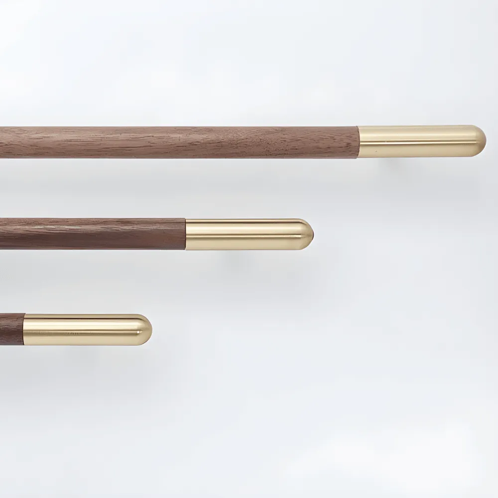 MALA / Walnut & Brass Handles