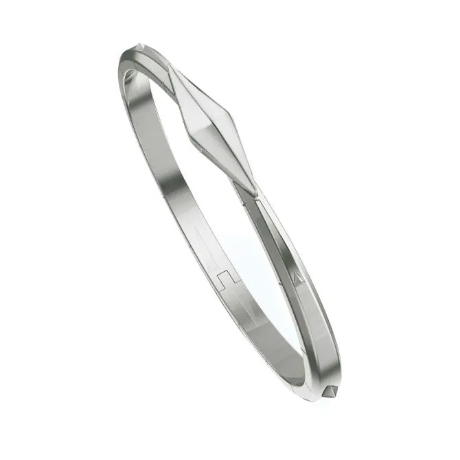 Monica Rich Kosann Sterling Silver Hinged Points North Bracelet