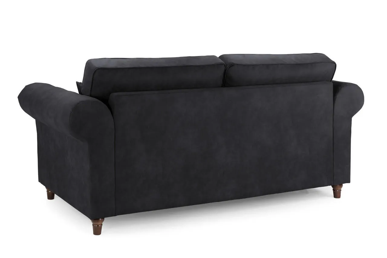 Oakland Sofa - Charcoal 3 Seater - 210 CM