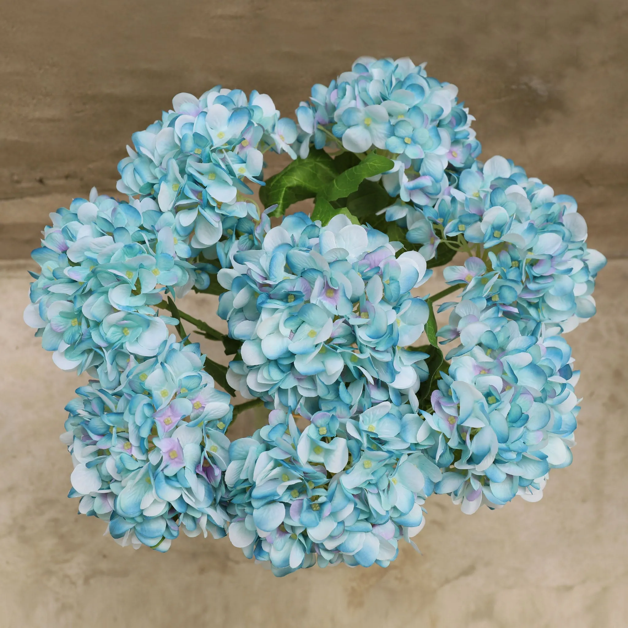 Spring Wedding Flowers Artificial Blue Hydrangea