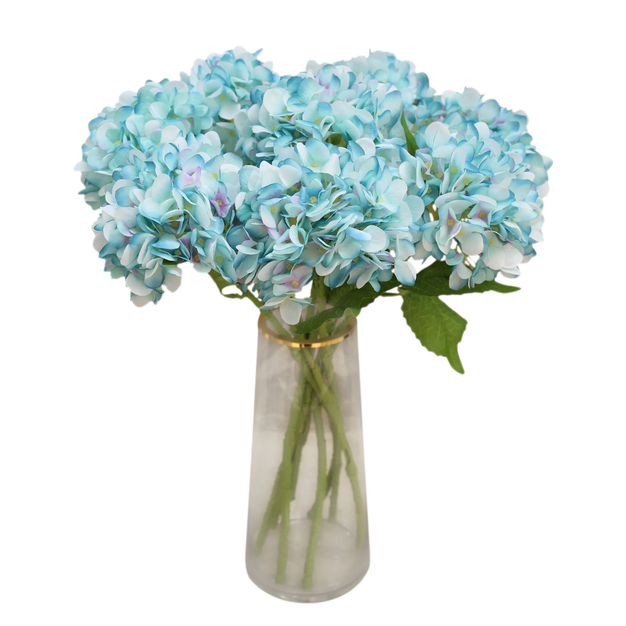 Spring Wedding Flowers Artificial Blue Hydrangea