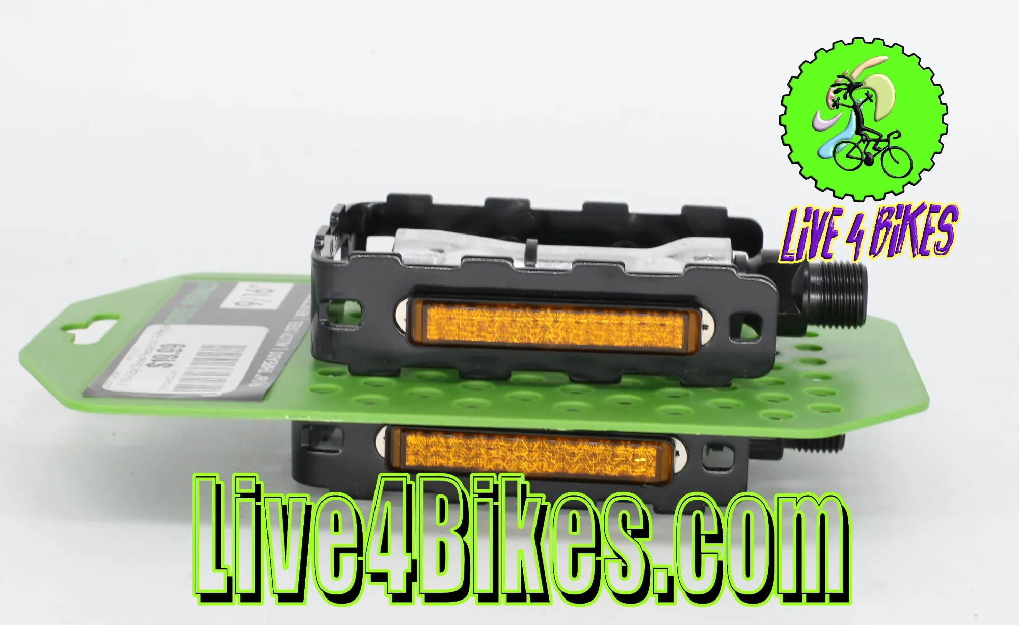 Ultra Cycle Metal Alloy / Steel Pedals  9/16"  - Live 4 Bikes