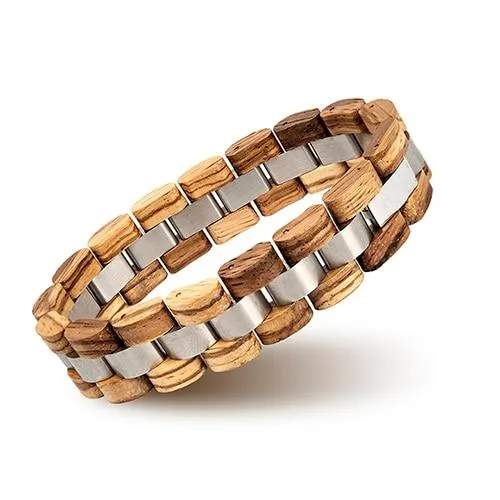 Unisex Unique Elegant Wooden Bracelet Bangles