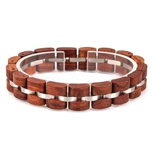 Unisex Unique Elegant Wooden Bracelet Bangles