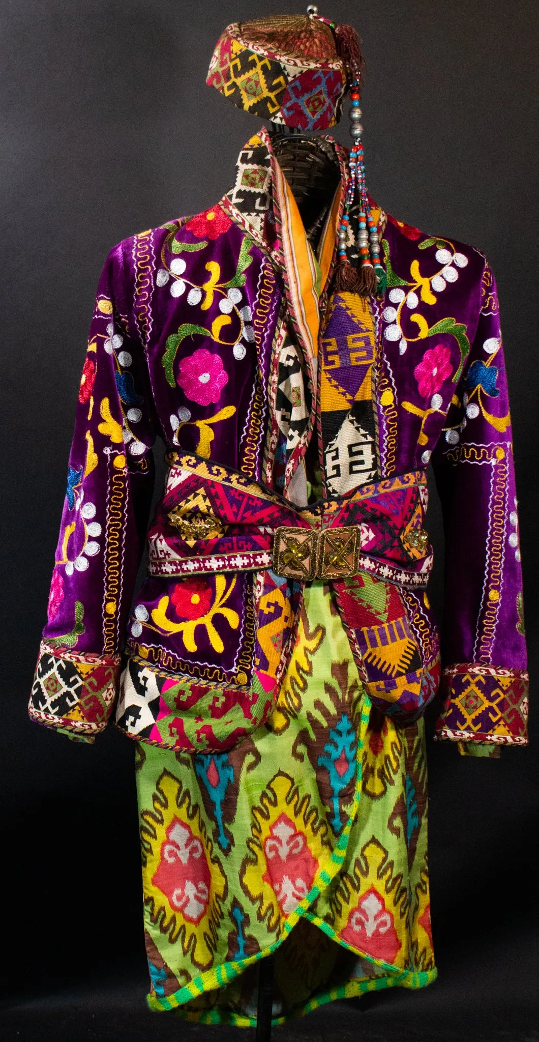 Uzbekistan Embroidery Velvet Jacket